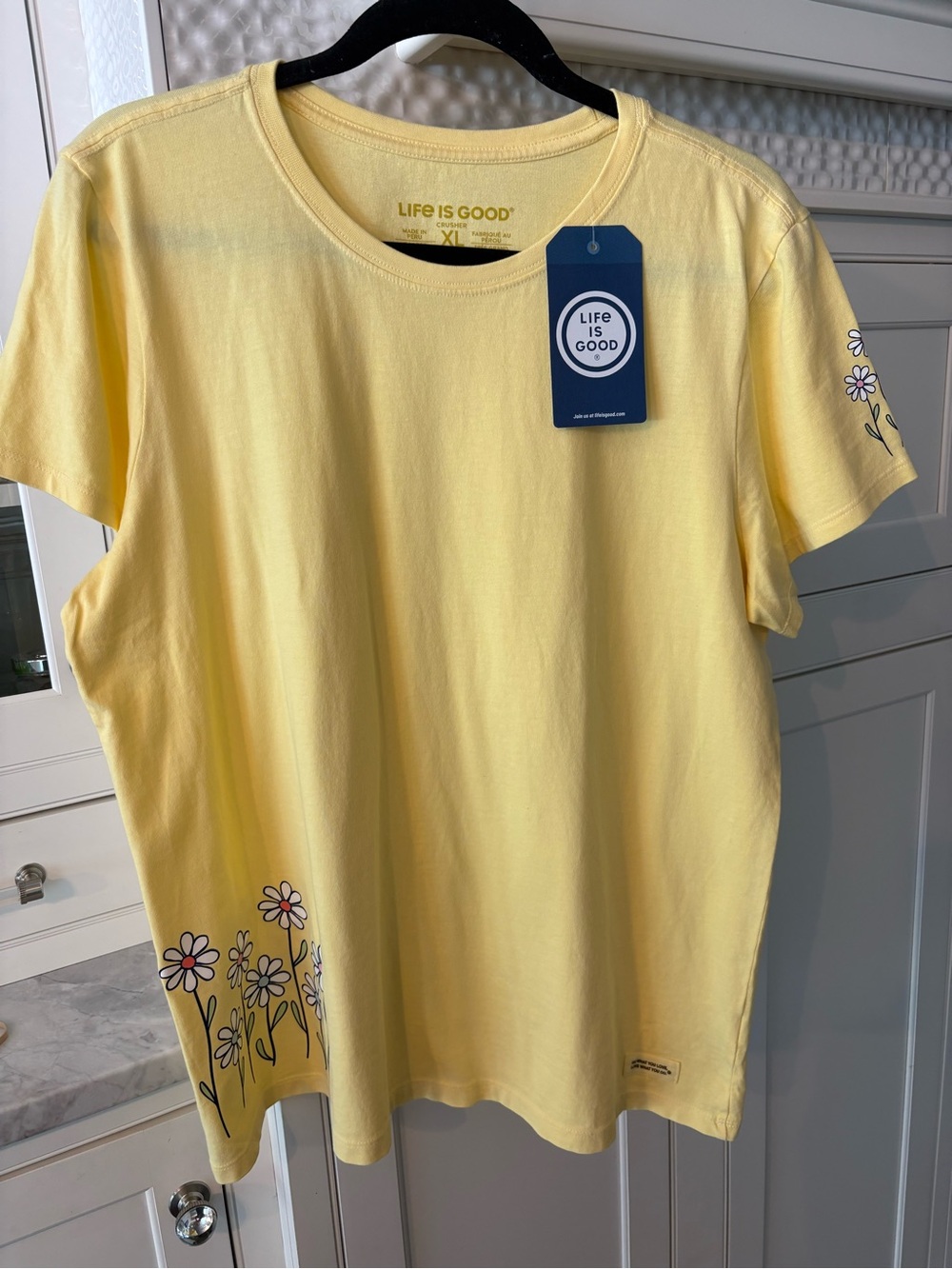 🆕Life Is Good Daisy Garden Short Sleeve Crusher Tee XL - Picture 3 of 8